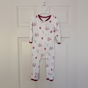Kyte BABY‎ Pine Cone Patterned Kids Holiday Romper